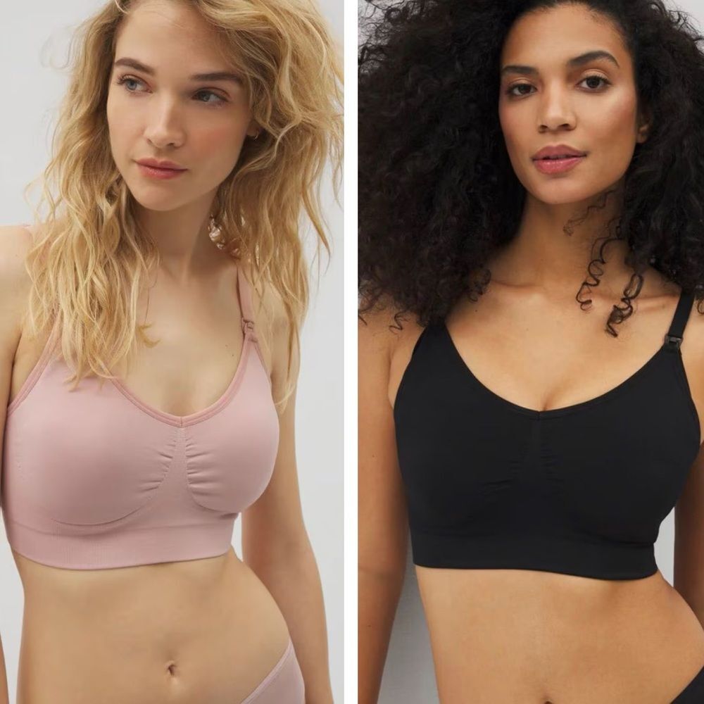 Soma Bundle of 2 Nursing Seamless Bralettes